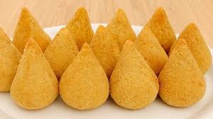 Salgado Frito - Coxinha de Frango